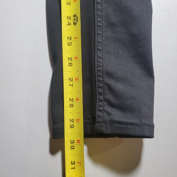 Levi's 535 Super Skinny Black Opal Biker Jeans Sz 31 -shipping incl - Picture 15 of 16